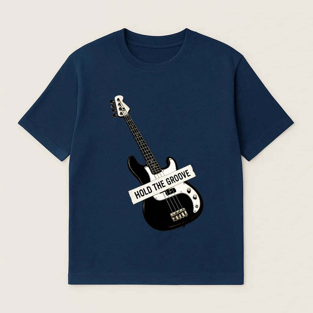Hold the Groove Bassist Regular T-shirt