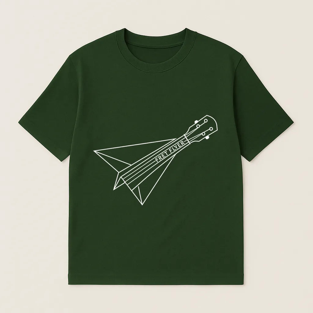 Fret Flyer Minimal Guitar T-shirt