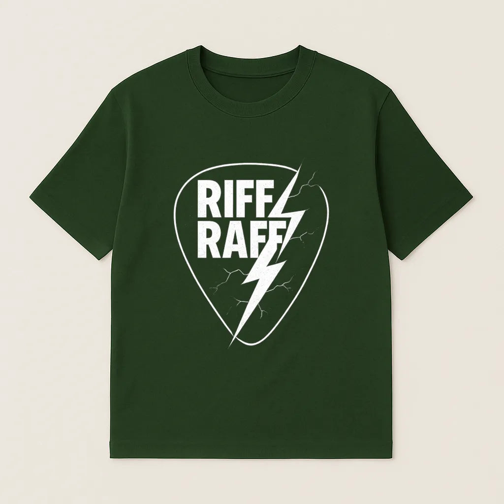 Riff Raff Guitar Pick Minimal T-shirt