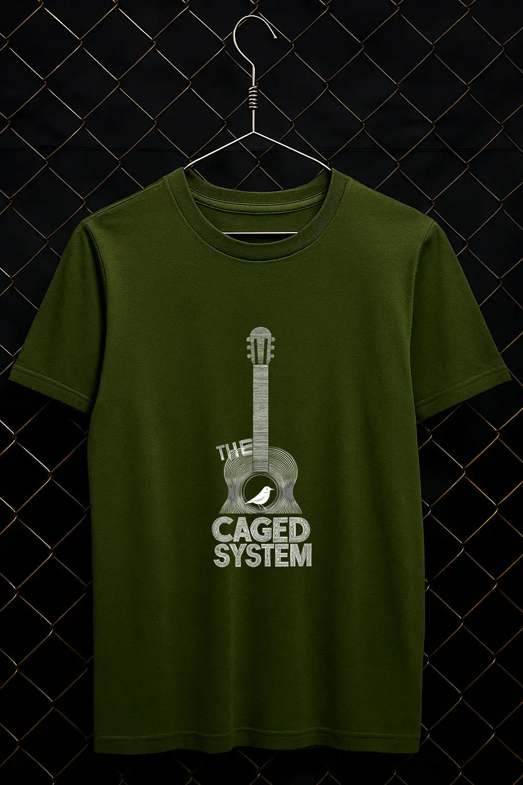 The Caged System Minimal Band Tee Shirt