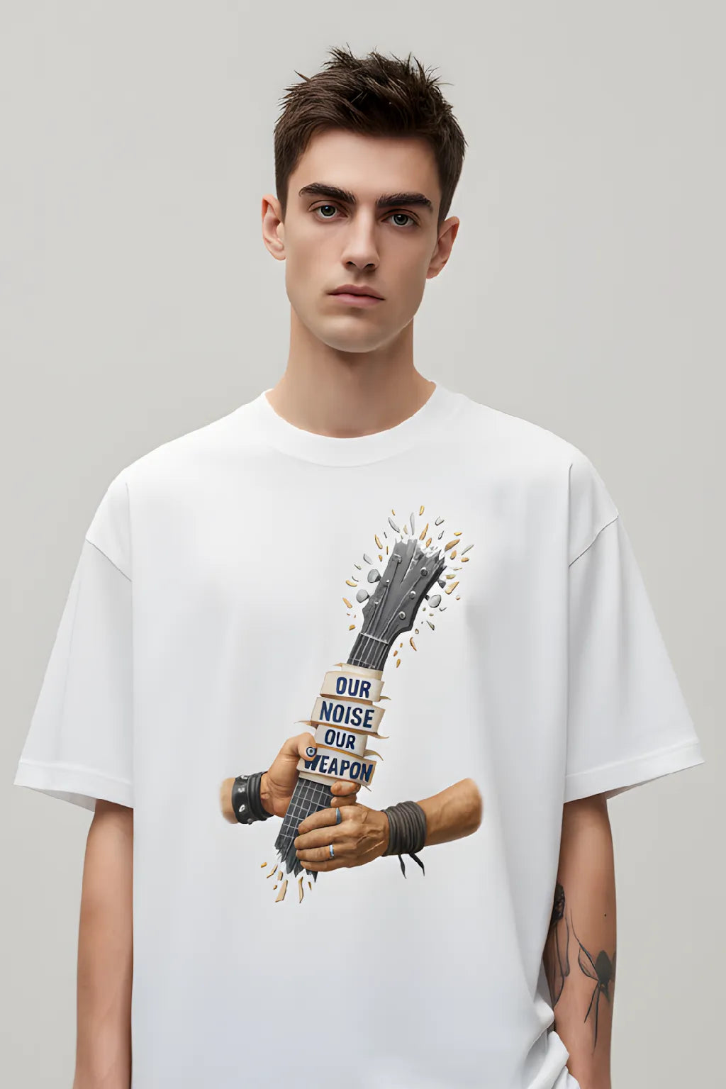 Our Noise Our Weapon - Premium oversized T-shirt