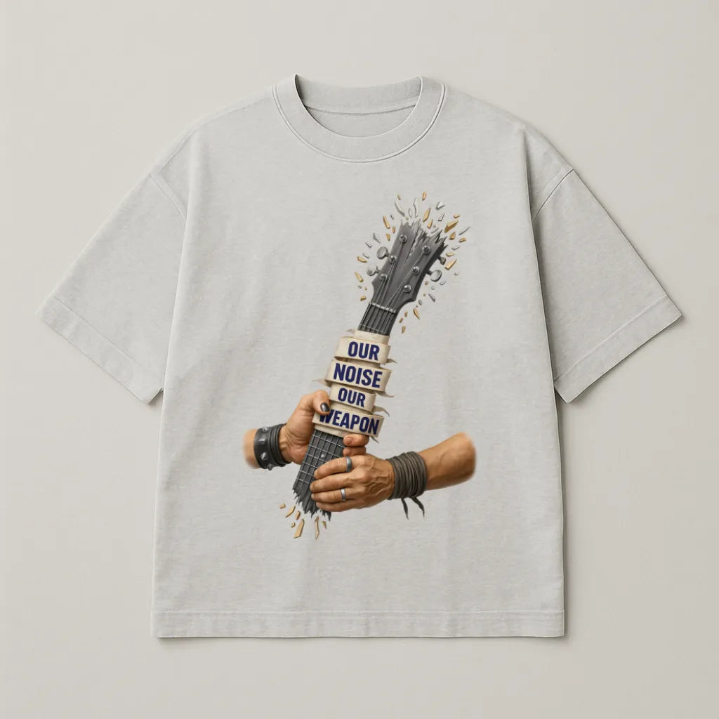 Our Noise Our Weapon - Premium oversized T-shirt