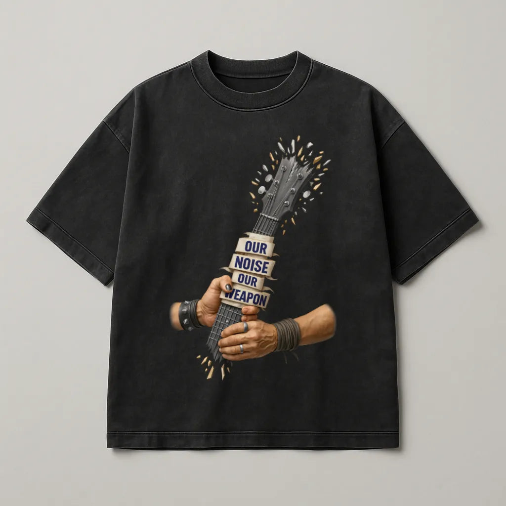 Our Noise Our Weapon - Premium oversized T-shirt