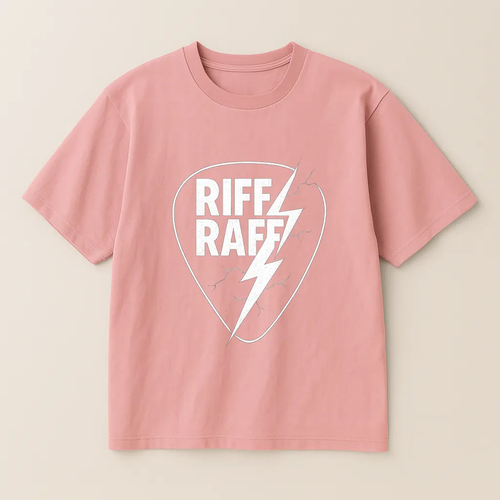 Riff Raff Guitar Pick Minimal T-shirt