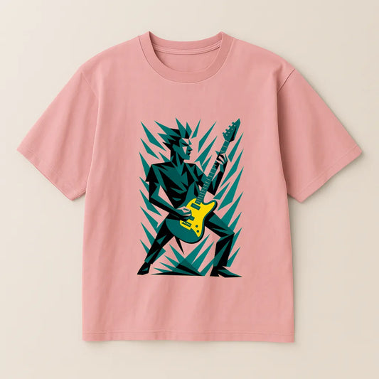 Abstract Art Guitar Shredder T-shirt