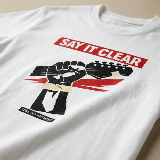 Say It Clear – Guitarist T-shirt