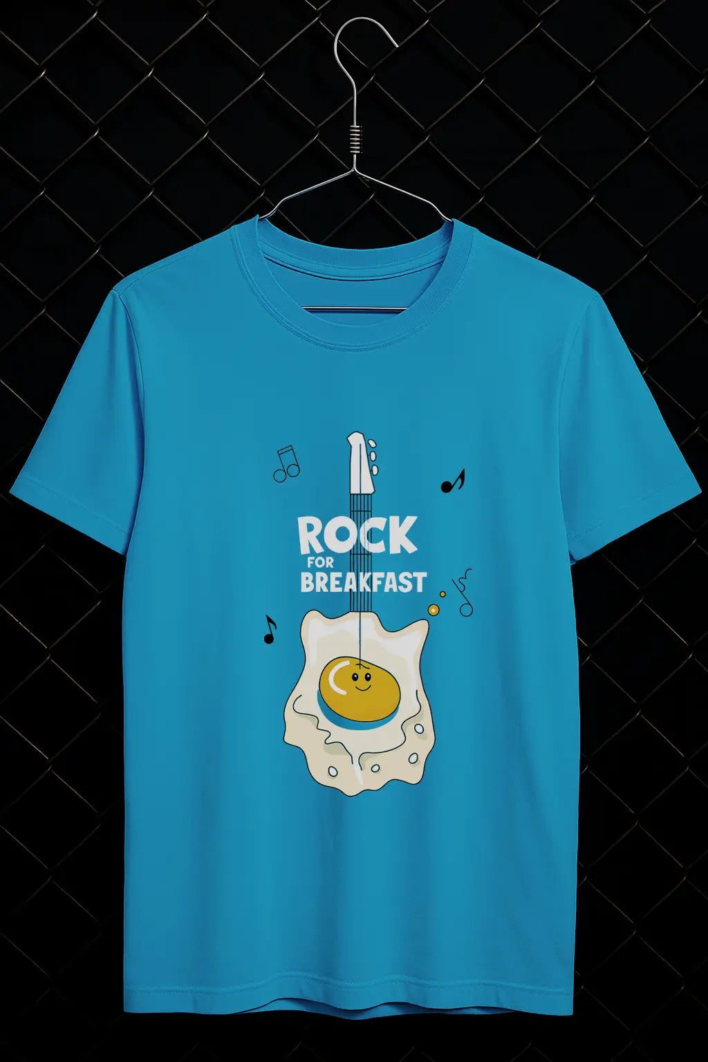 Rock For Breakfast Minimal T-shirt