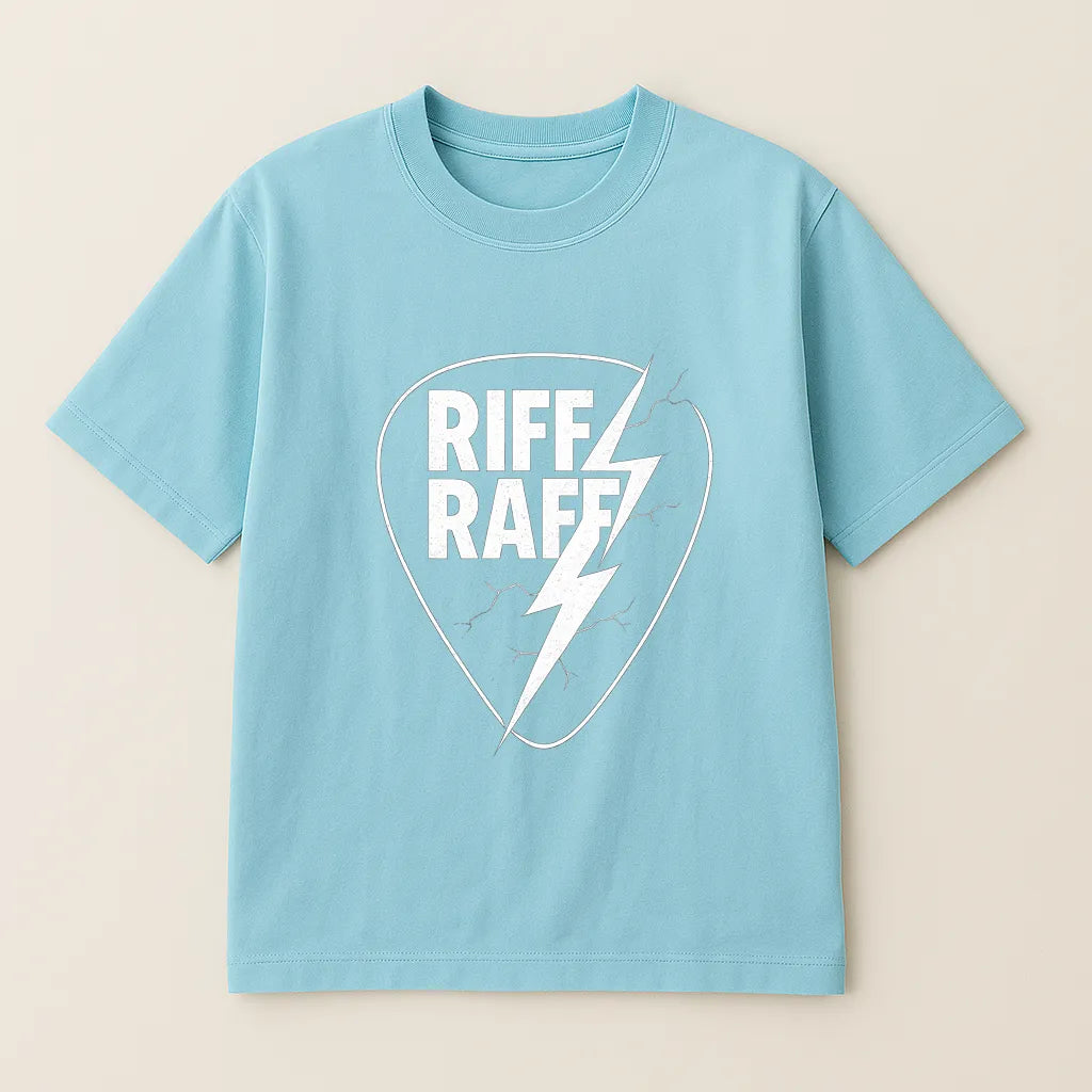 Riff Raff Guitar Pick Minimal T-shirt
