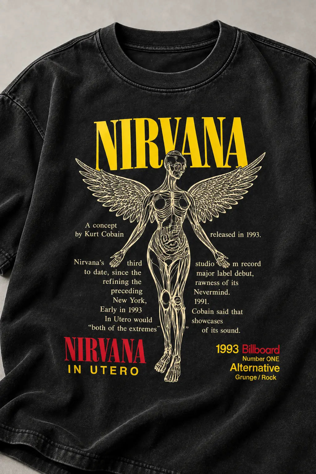Nirvana Premium Oversized T-Shirt