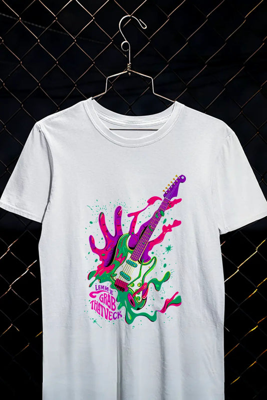 Lemme Grab That Neck Psychedelic Guitar Design