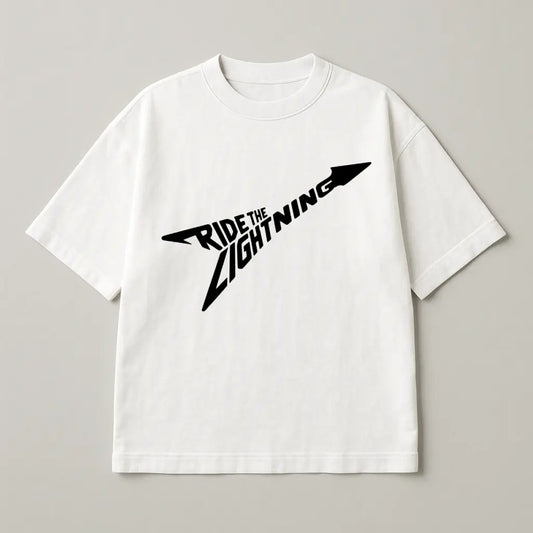 Ride the Lightning – Heavyweight Tee (250 GSM)