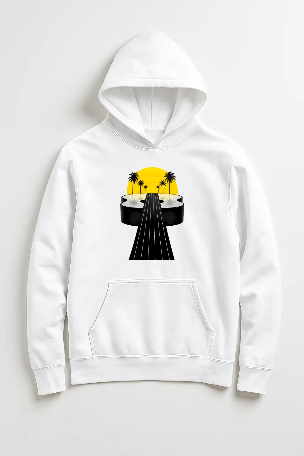 Sunset Fretway – 320 GSM Pullover Hoodie