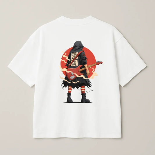 Rogue Riff – Premium Oversized Backprint Tee