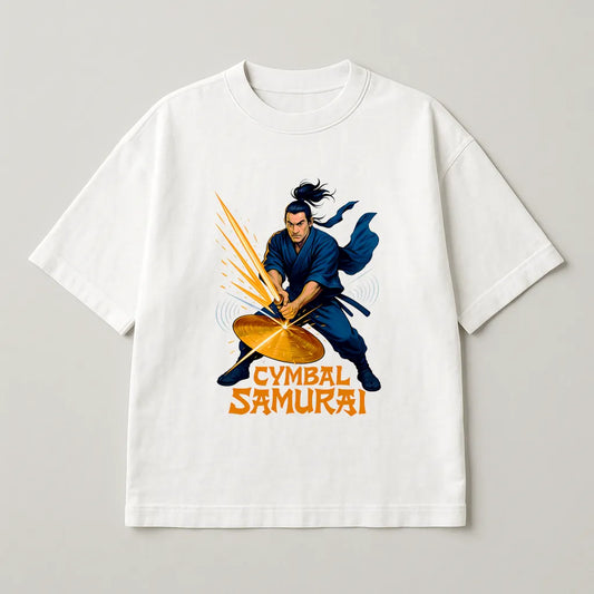 Cymbal Samurai Premium Oversized T-shirt