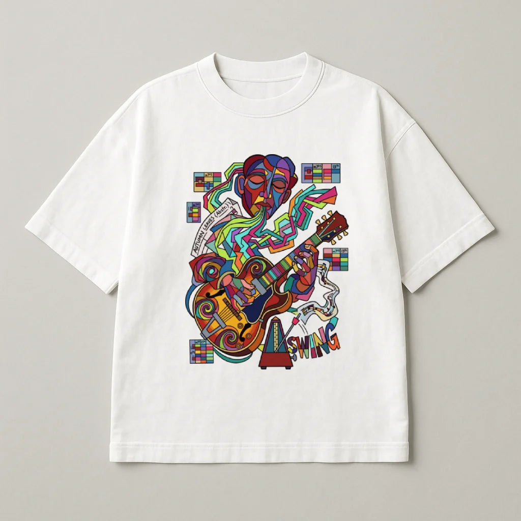 Electric Swing – Oversized Jazz Tee