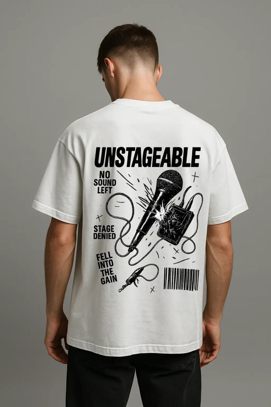 Unstageable β Premium Oversized Tee (250 GSM)