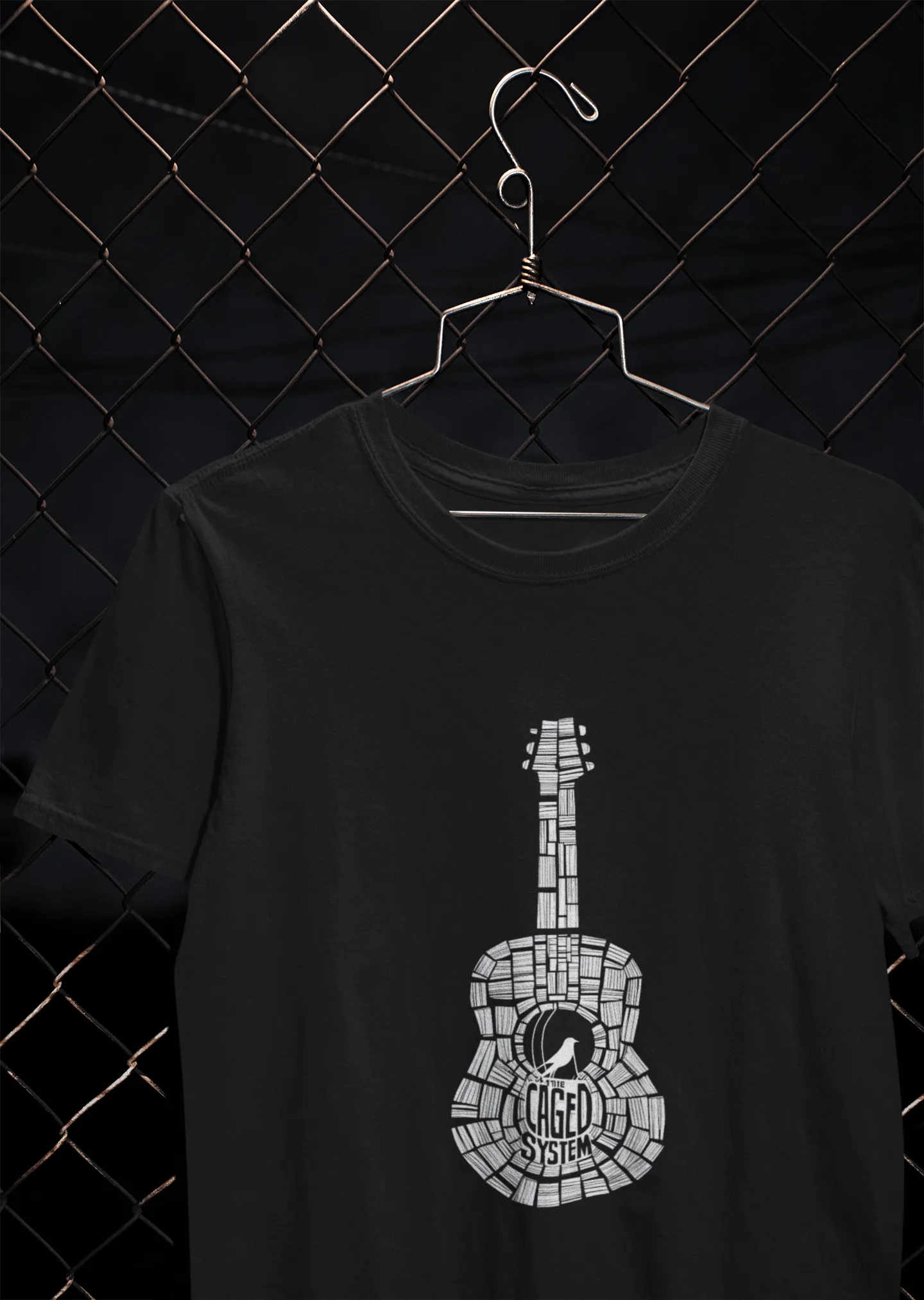 Caged System Minimal T-Shirt