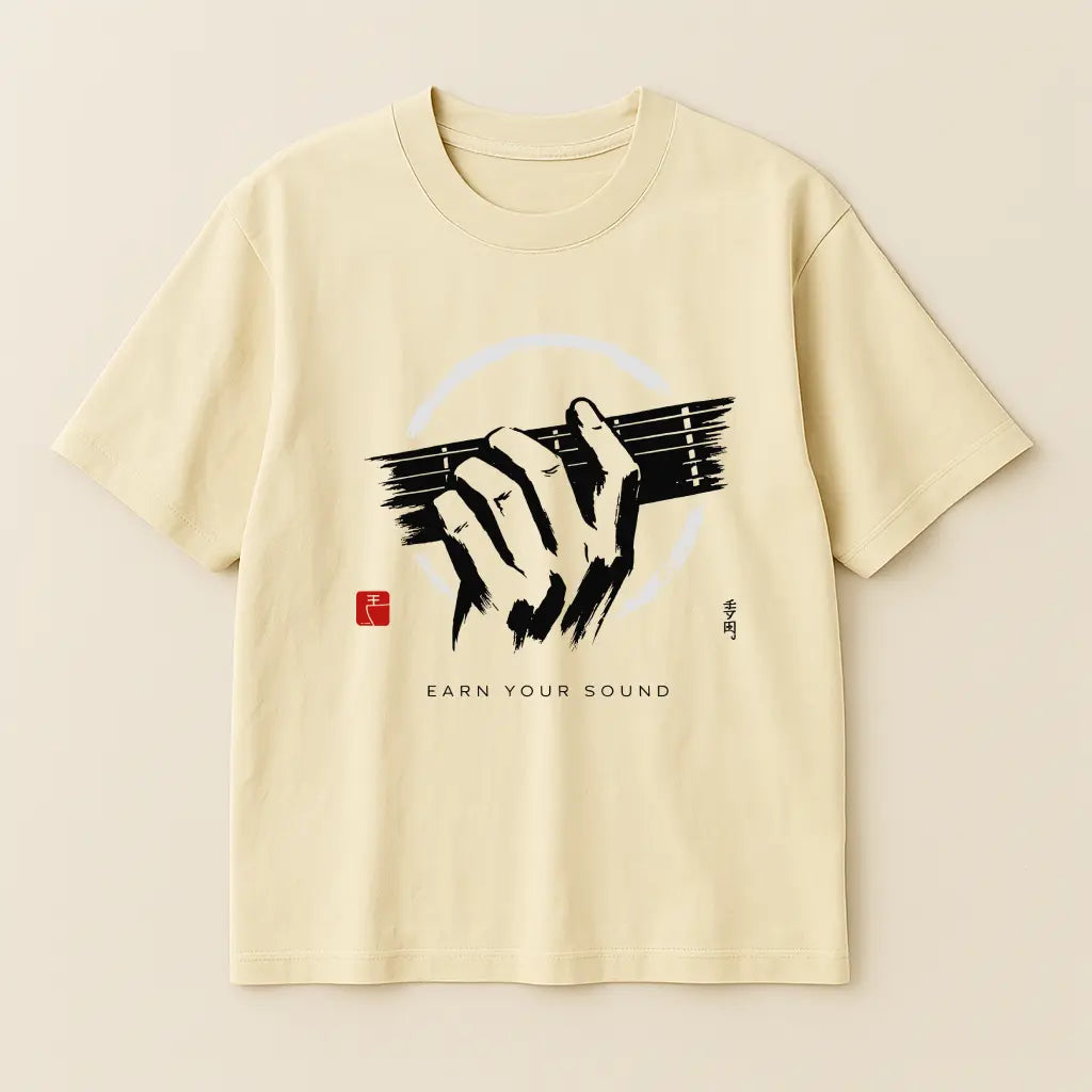 Earn Your Sound - 180 GSM Guitar T-shirt