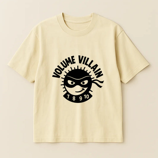 Volume Villain Minimal T-shirt