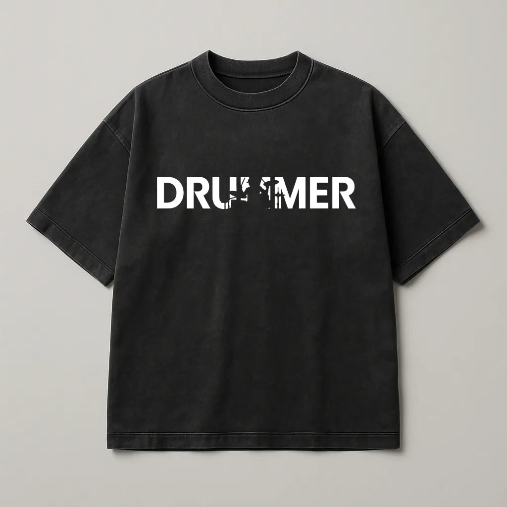 Drummer Grind – Premium Oversized T-shirt
