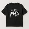 Louder Than Yesterday – Minimal Tee For Guitarists
