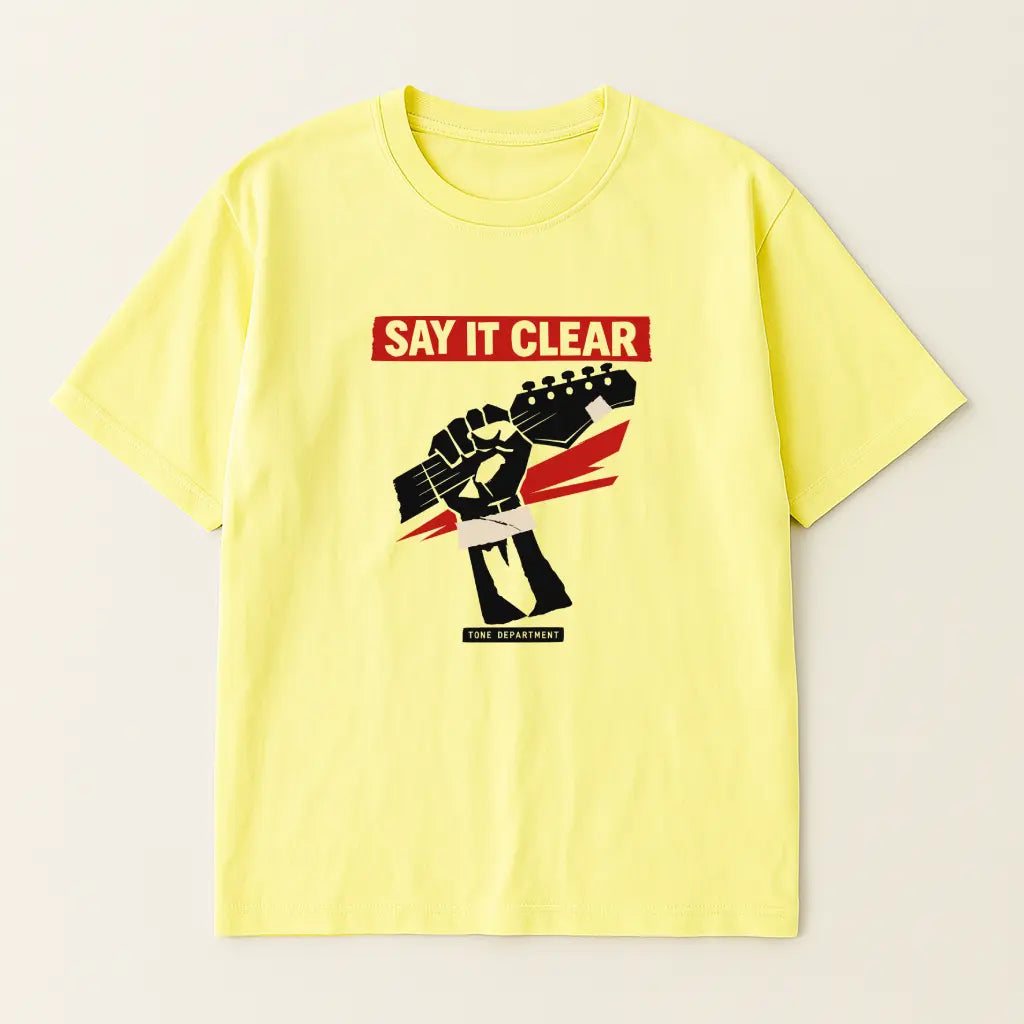 Say It Clear – Guitarist T-shirt