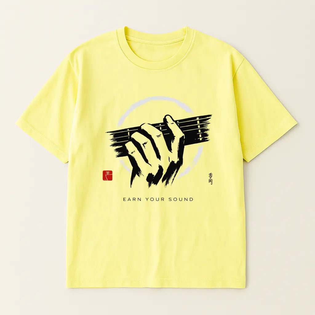 Earn Your Sound - 180 GSM Guitar T-shirt