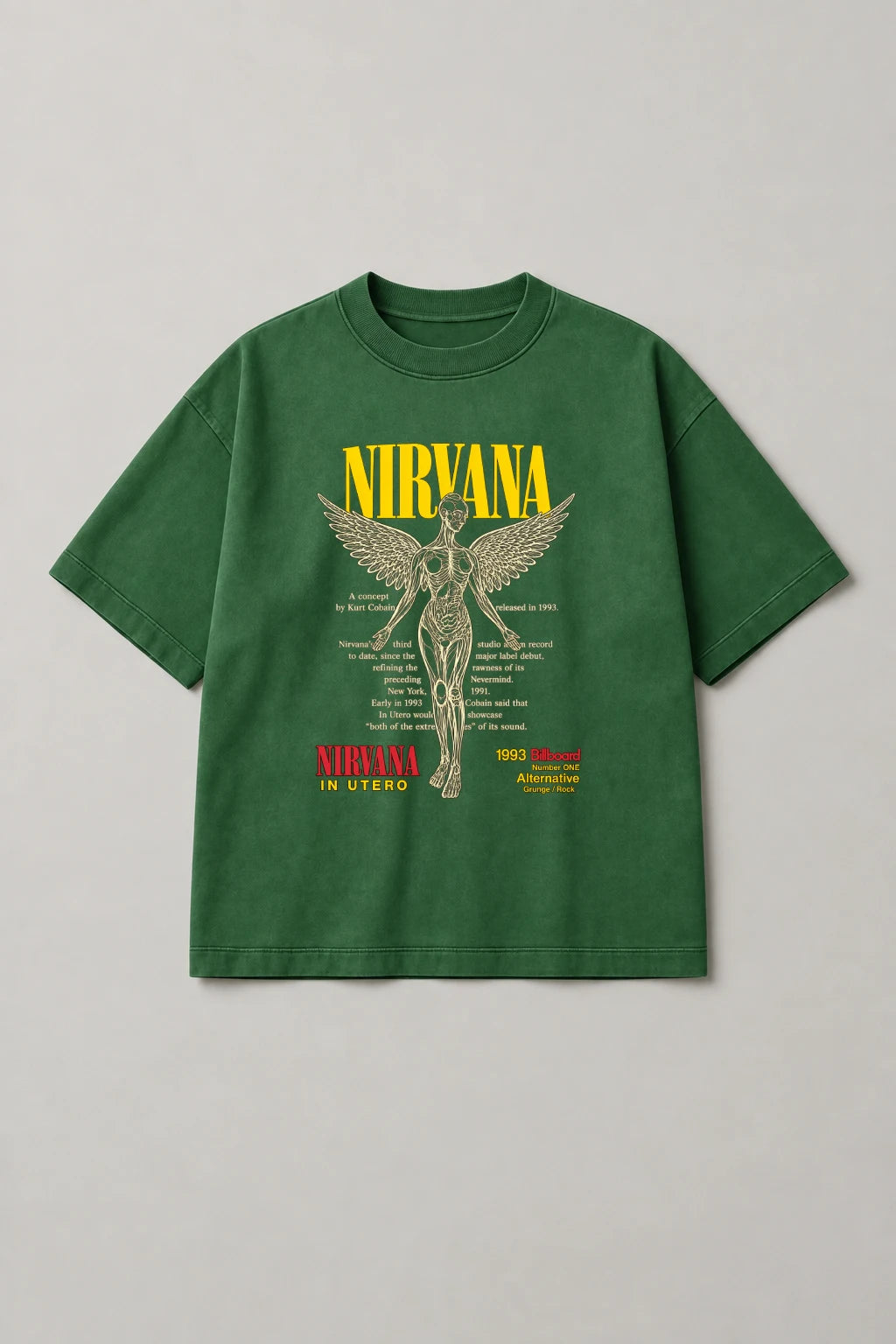 Nirvana Premium Oversized T-Shirt
