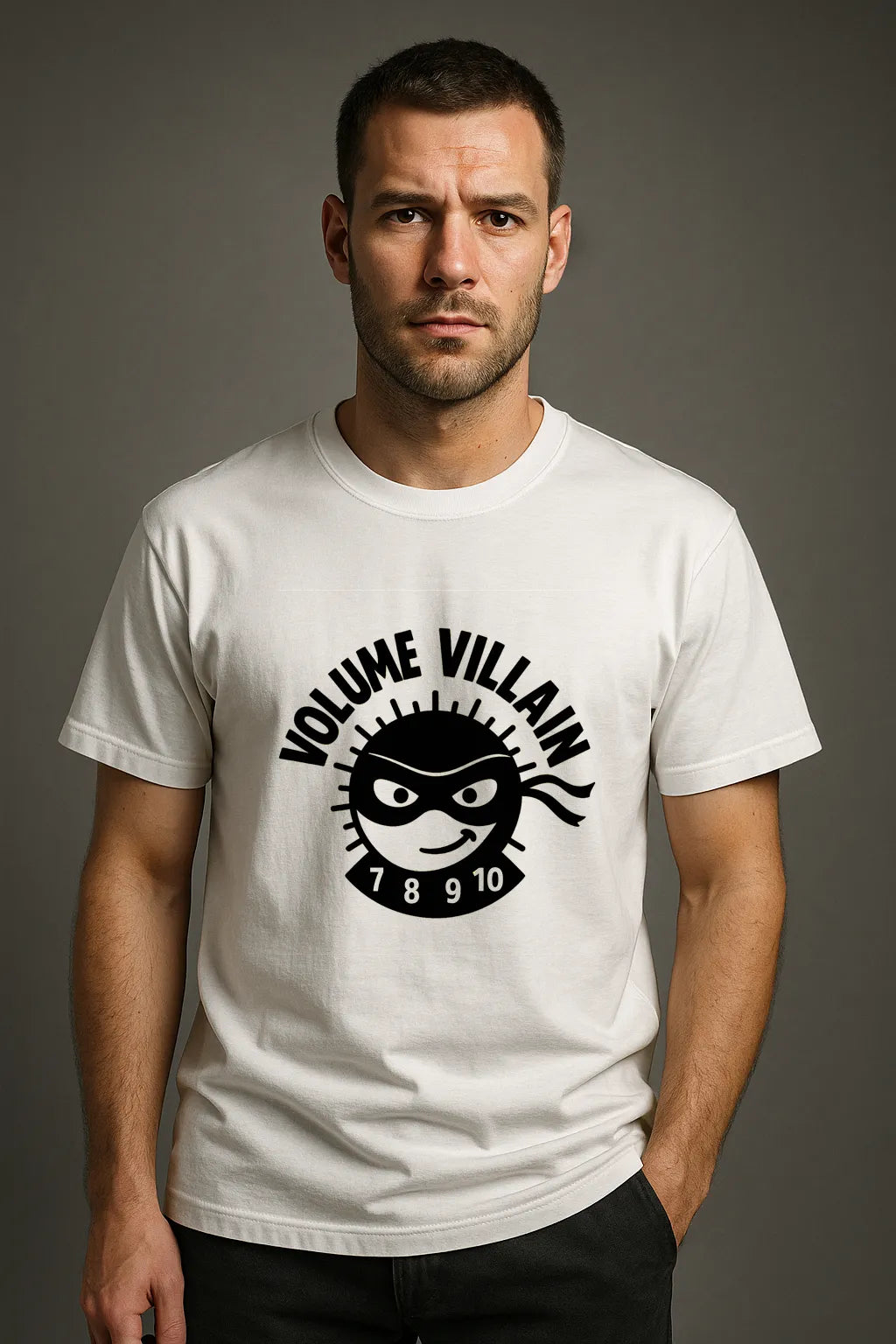 Volume Villain Minimal T-shirt