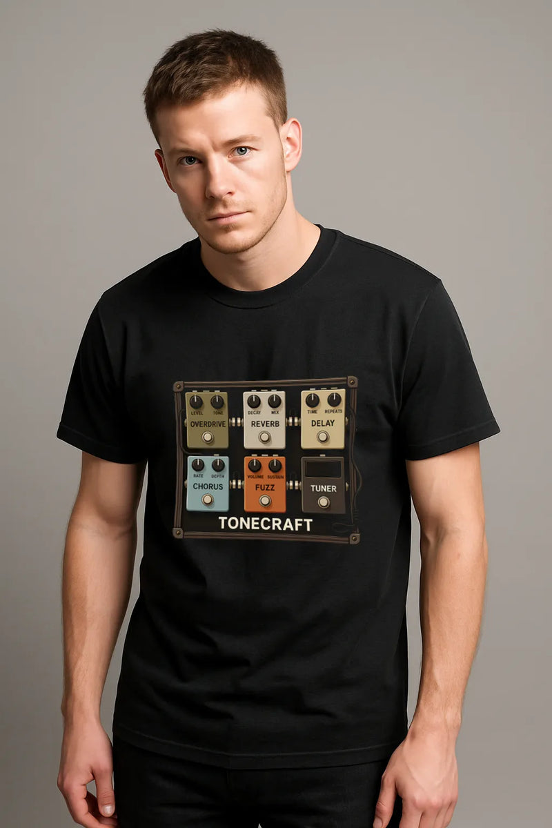 Tonecraft Guitar Pedal Board T-shirt – Mashevor