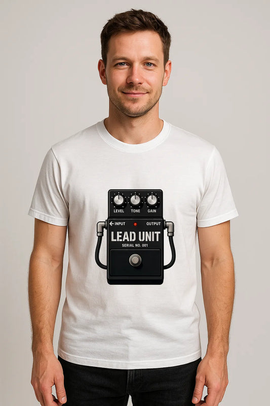 Lead Unit Guitar Pedal T-shirt