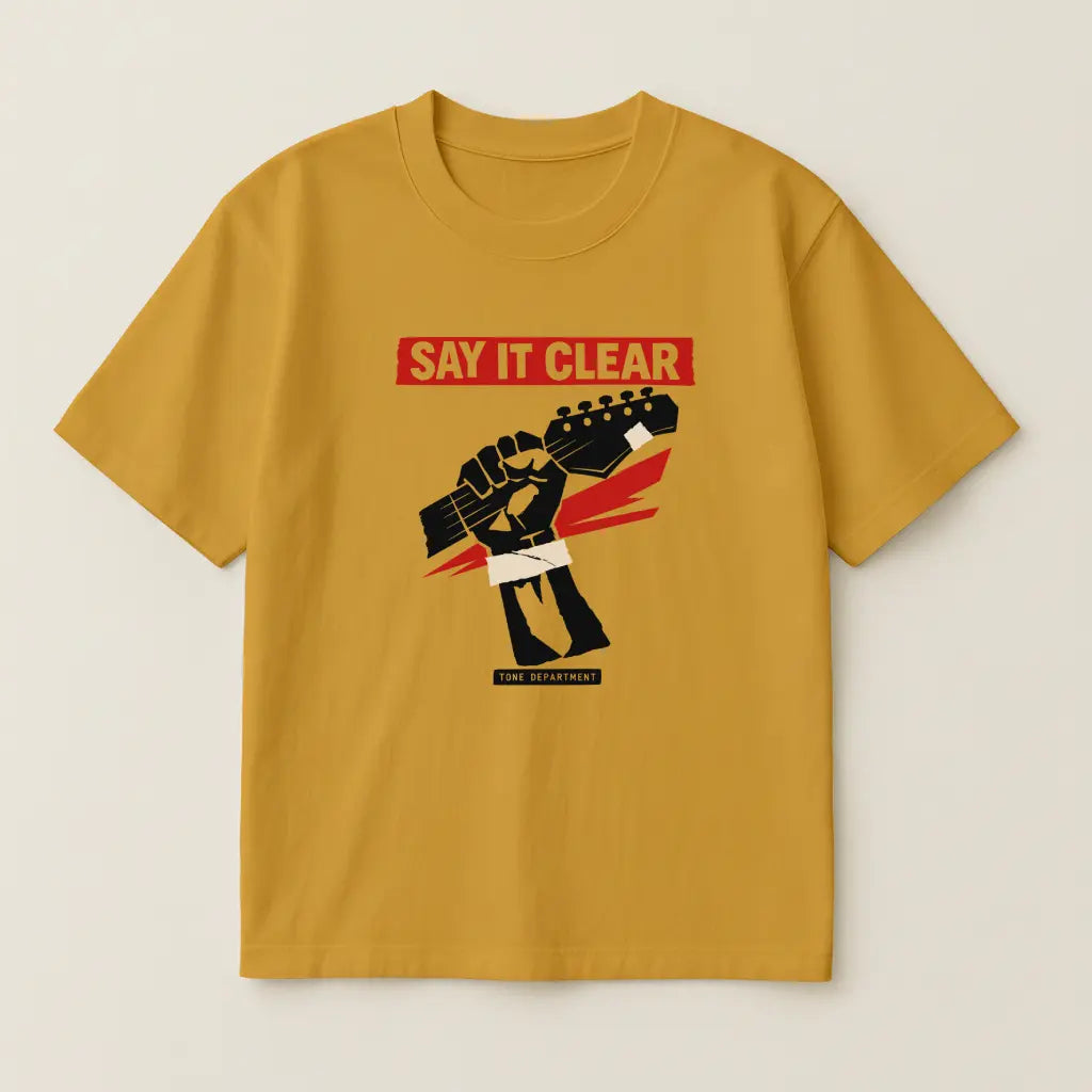 Say It Clear – Guitarist T-shirt