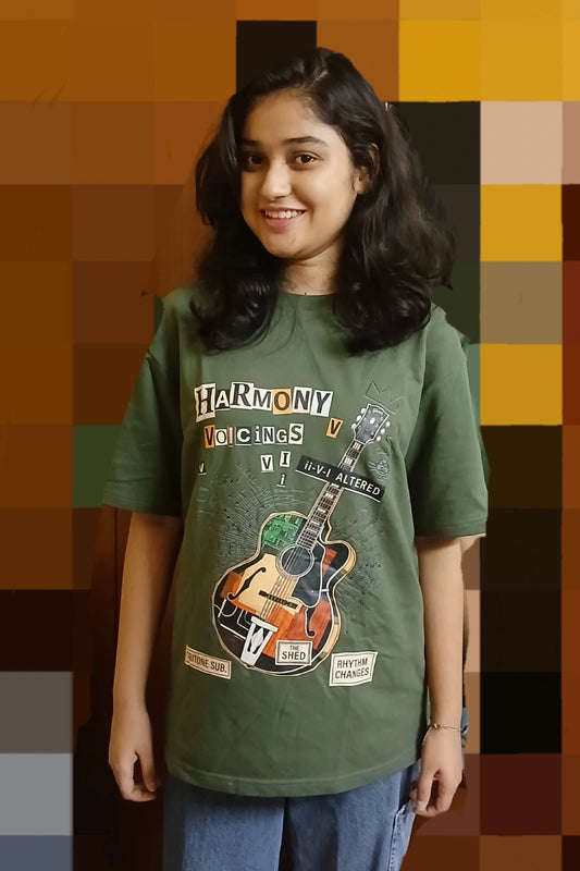 Harmony Voicings – Oversized jazz Tee