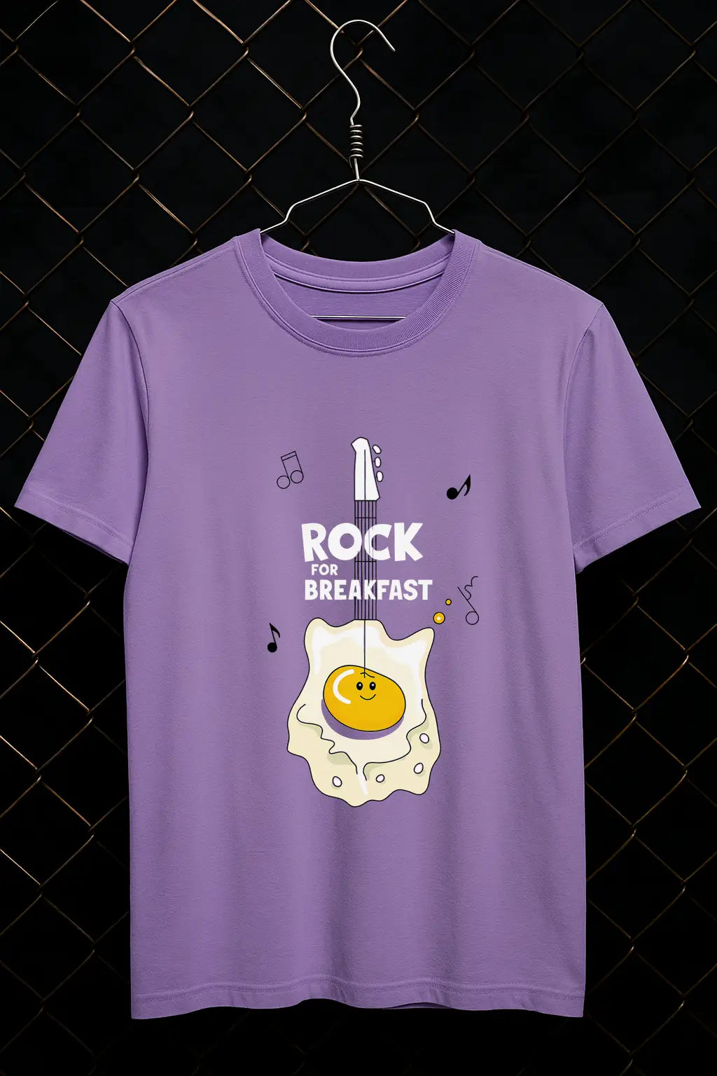 Rock For Breakfast Minimal T-shirt