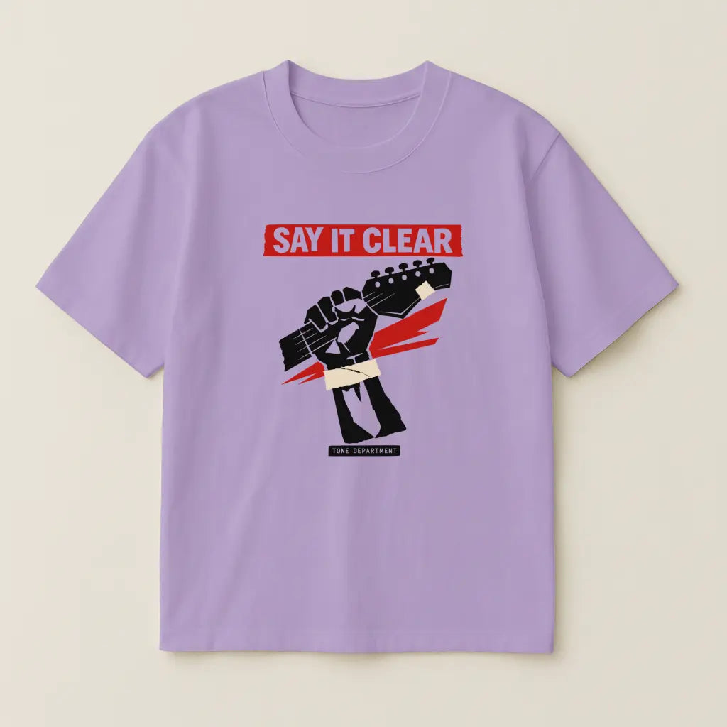 Say It Clear – Guitarist T-shirt