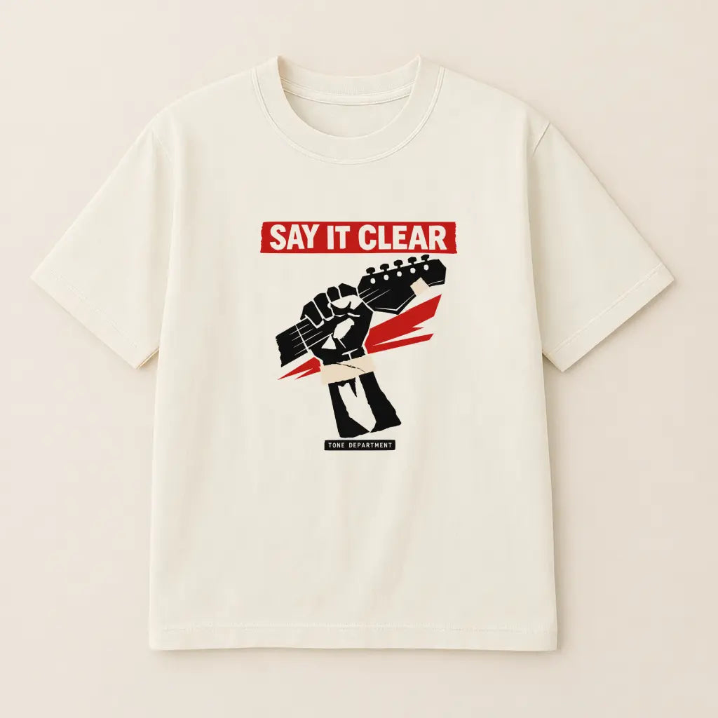 Say It Clear – Guitarist T-shirt