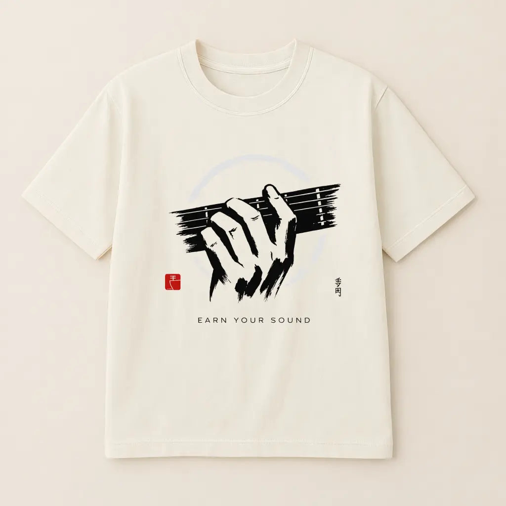Earn Your Sound - 180 GSM Guitar T-shirt