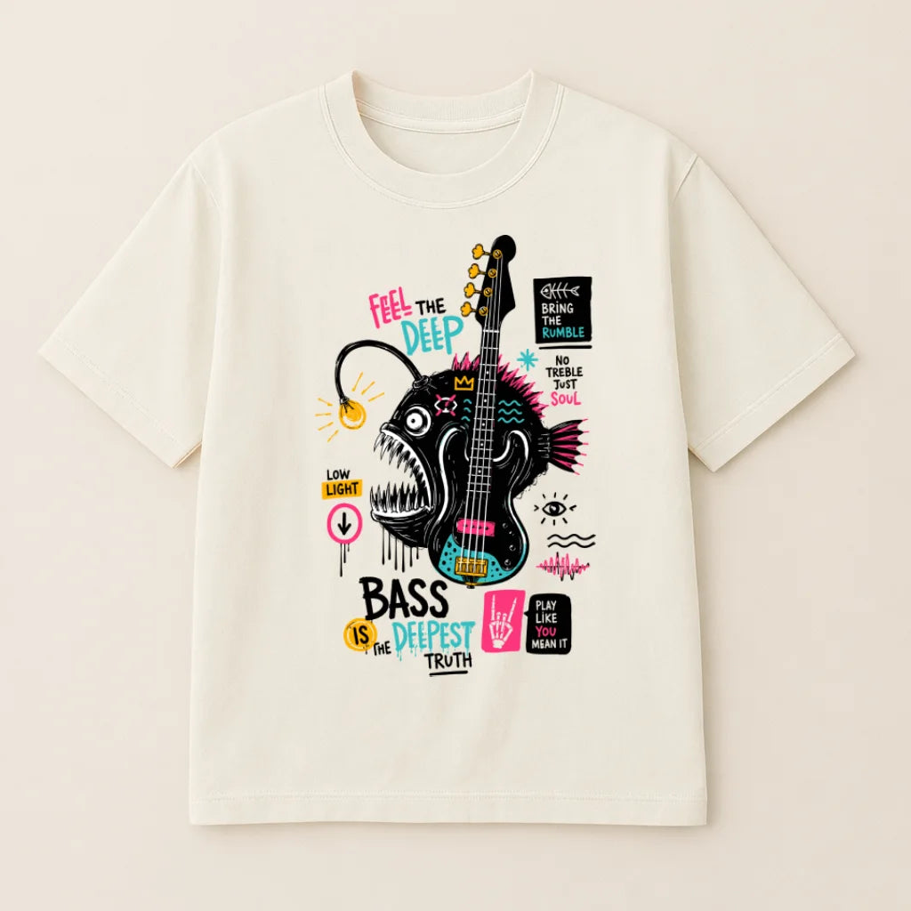 Bass Deep Truth – Classic Tee For Bassists