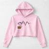 Too Many Feelings – Mixtape Crop Top Hoodie