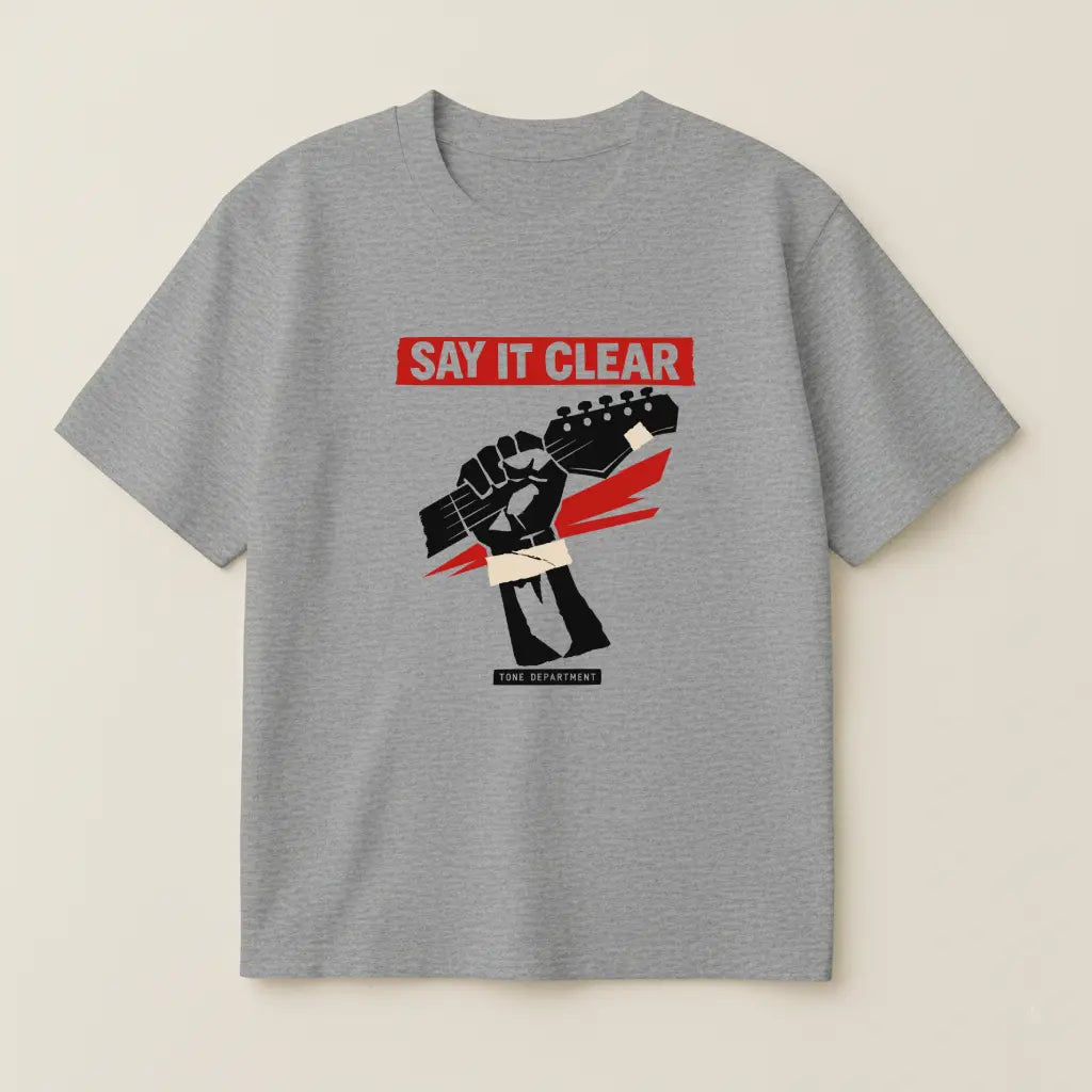 Say It Clear – Guitarist T-shirt