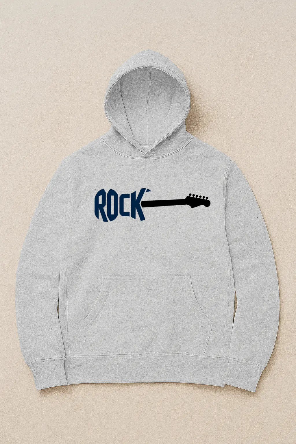 Rockword Guitar – 320 GSM Pullover Hoodie