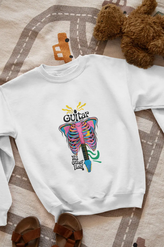 Guitar My Other Half Psychedelic Sweatshirt