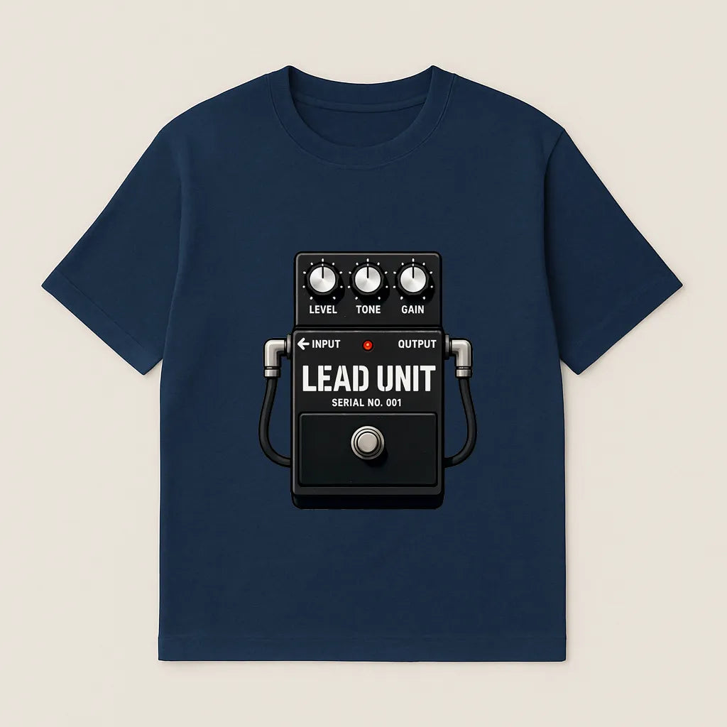 Lead Unit Guitar Pedal T-shirt