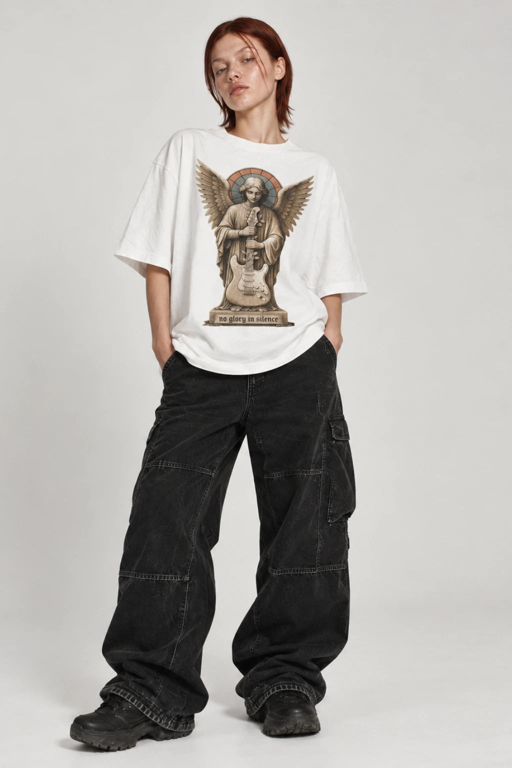 No Glory In Silence Oversized T-shirt