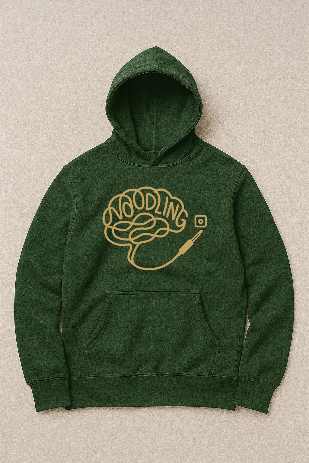 Noodling Brain – 320 GSM Pullover Hoodie
