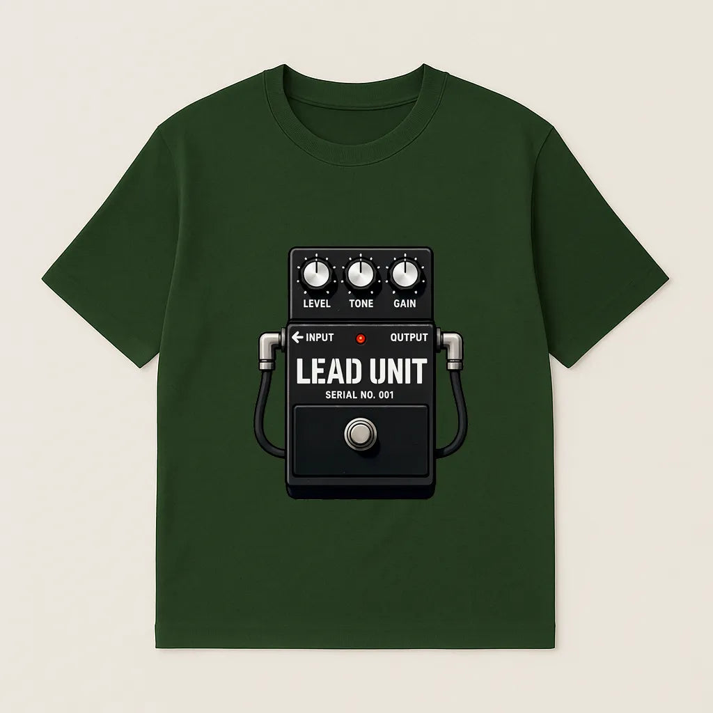 Lead Unit Guitar Pedal T-shirt