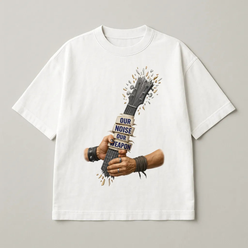 Our Noise Our Weapon - Premium oversized T-shirt