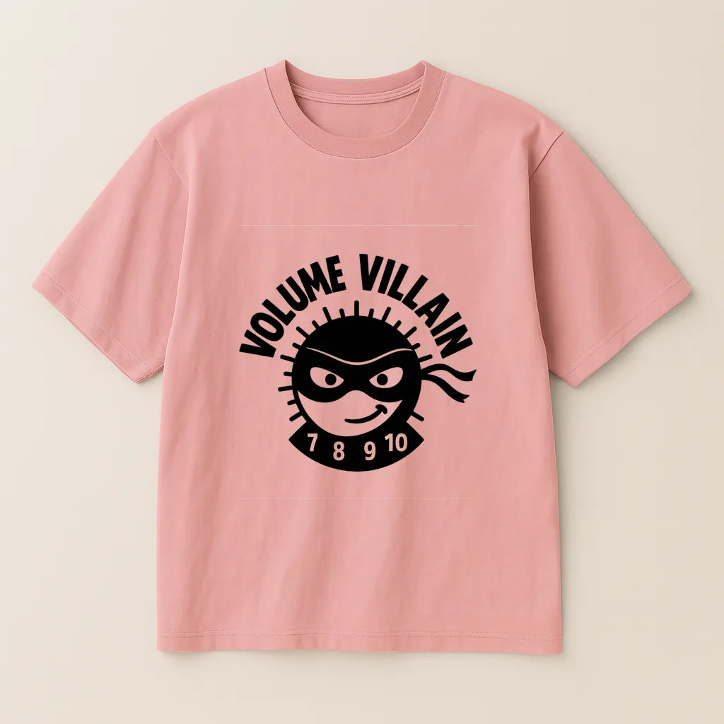 Volume Villain Minimal T-shirt