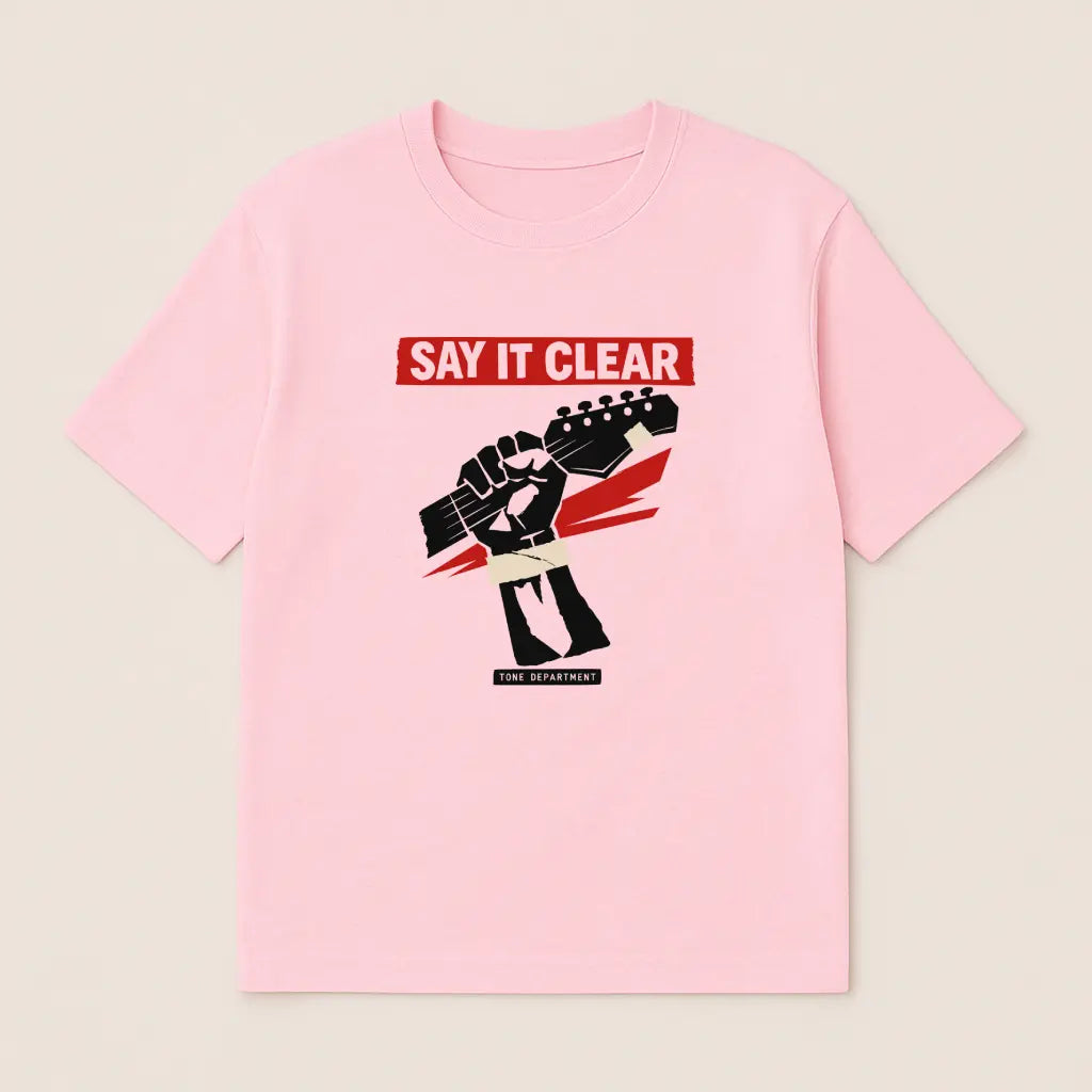 Say It Clear – Guitarist T-shirt