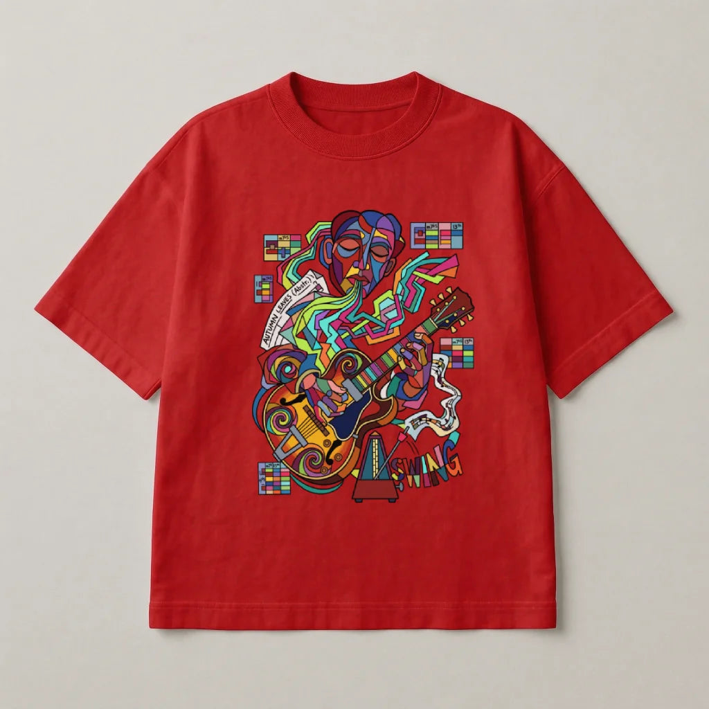 Electric Swing – Oversized Jazz Tee